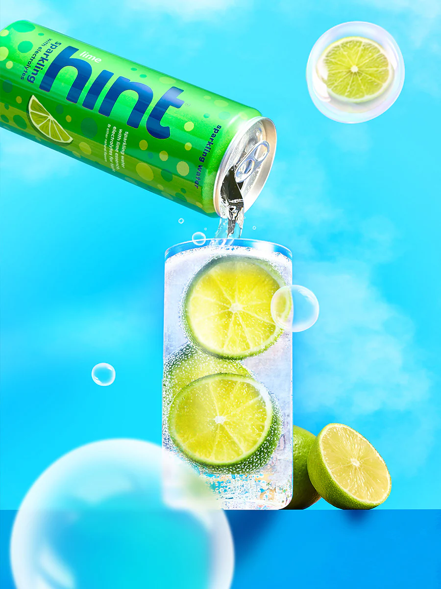 hint sparkling with electrolytes - lime - Image 4
