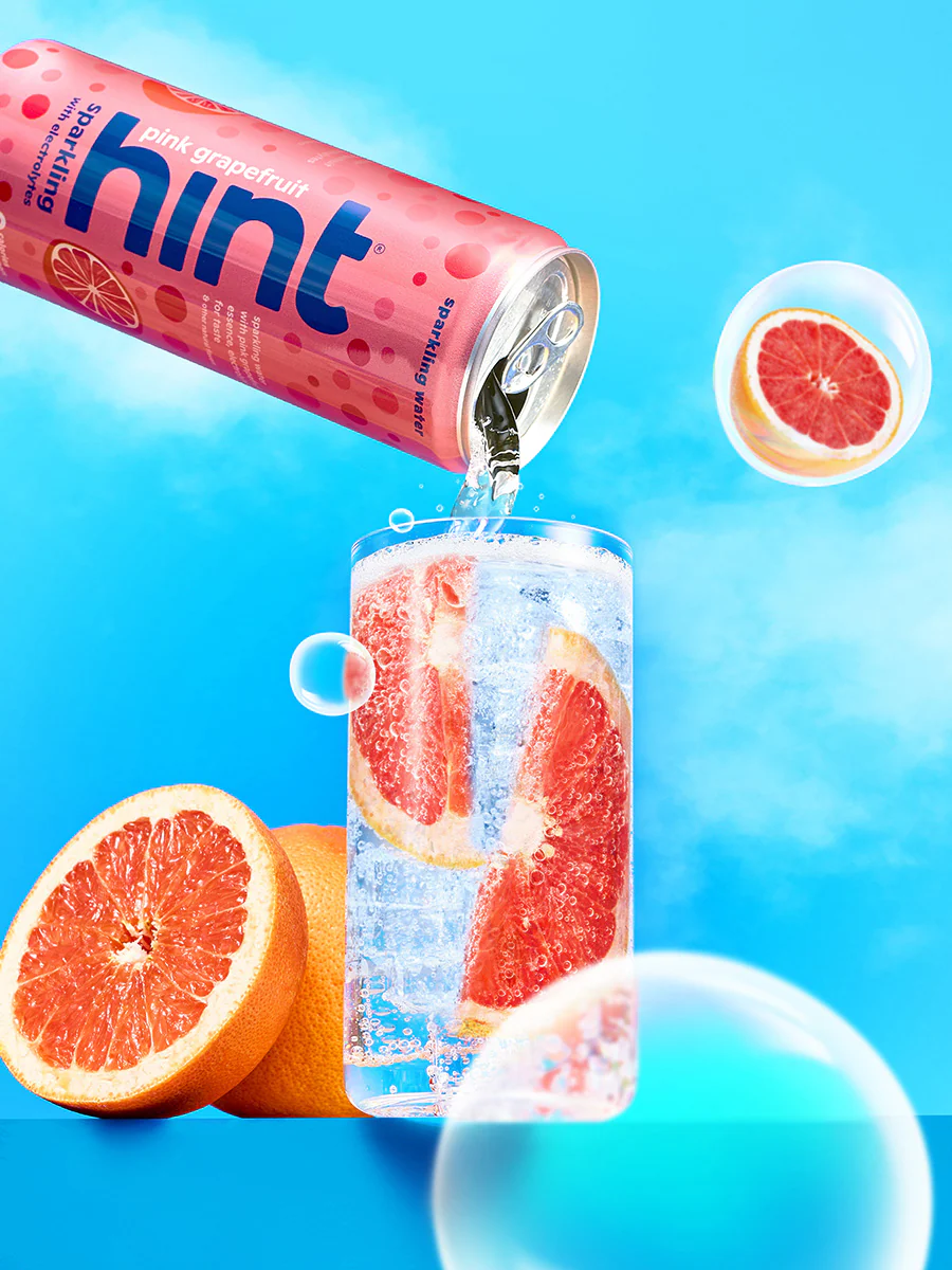 hint sparkling with electrolytes - pink grapefruit - Image 4