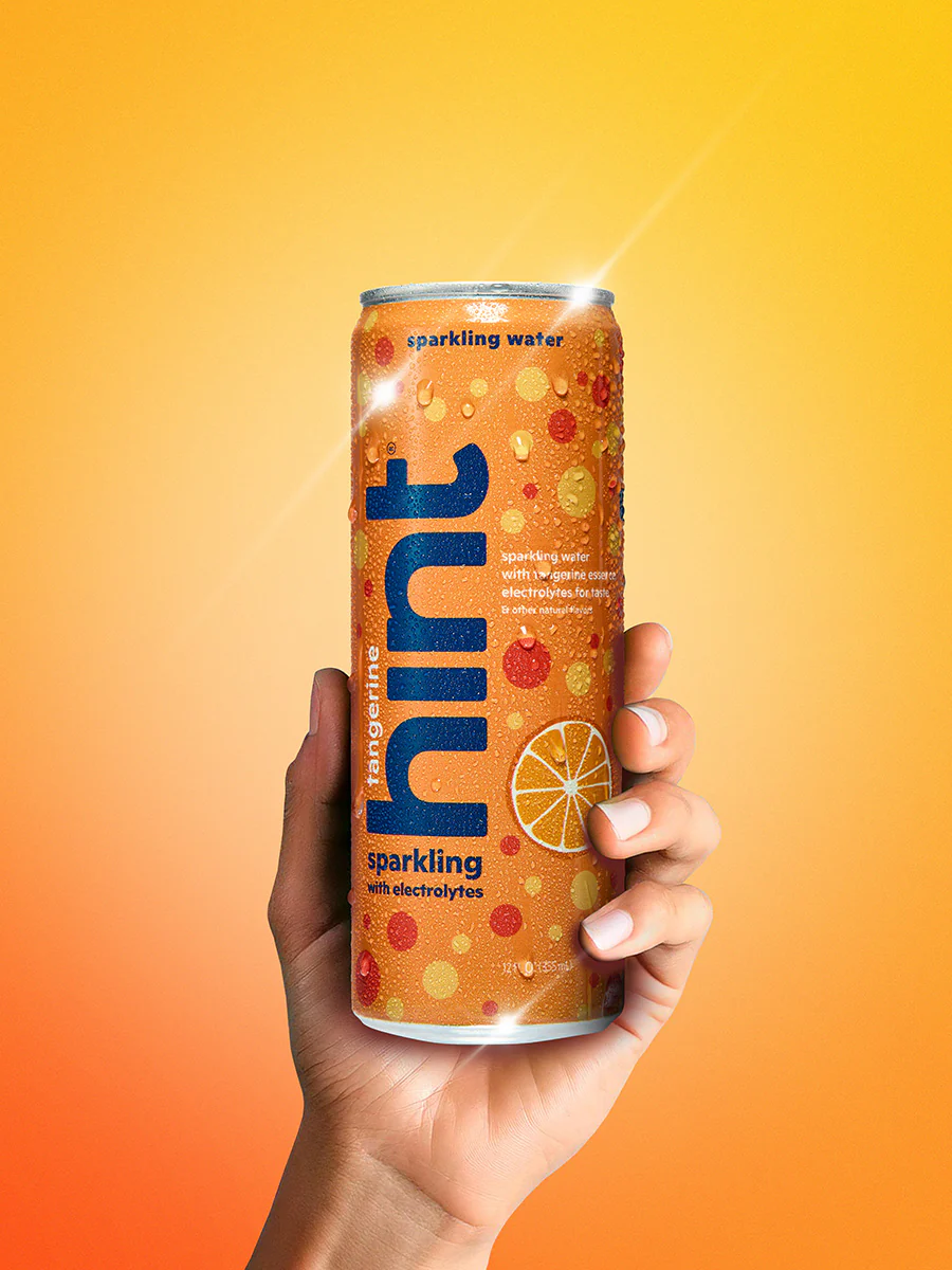 hint sparkling with electrolytes - tangerine - Image 3