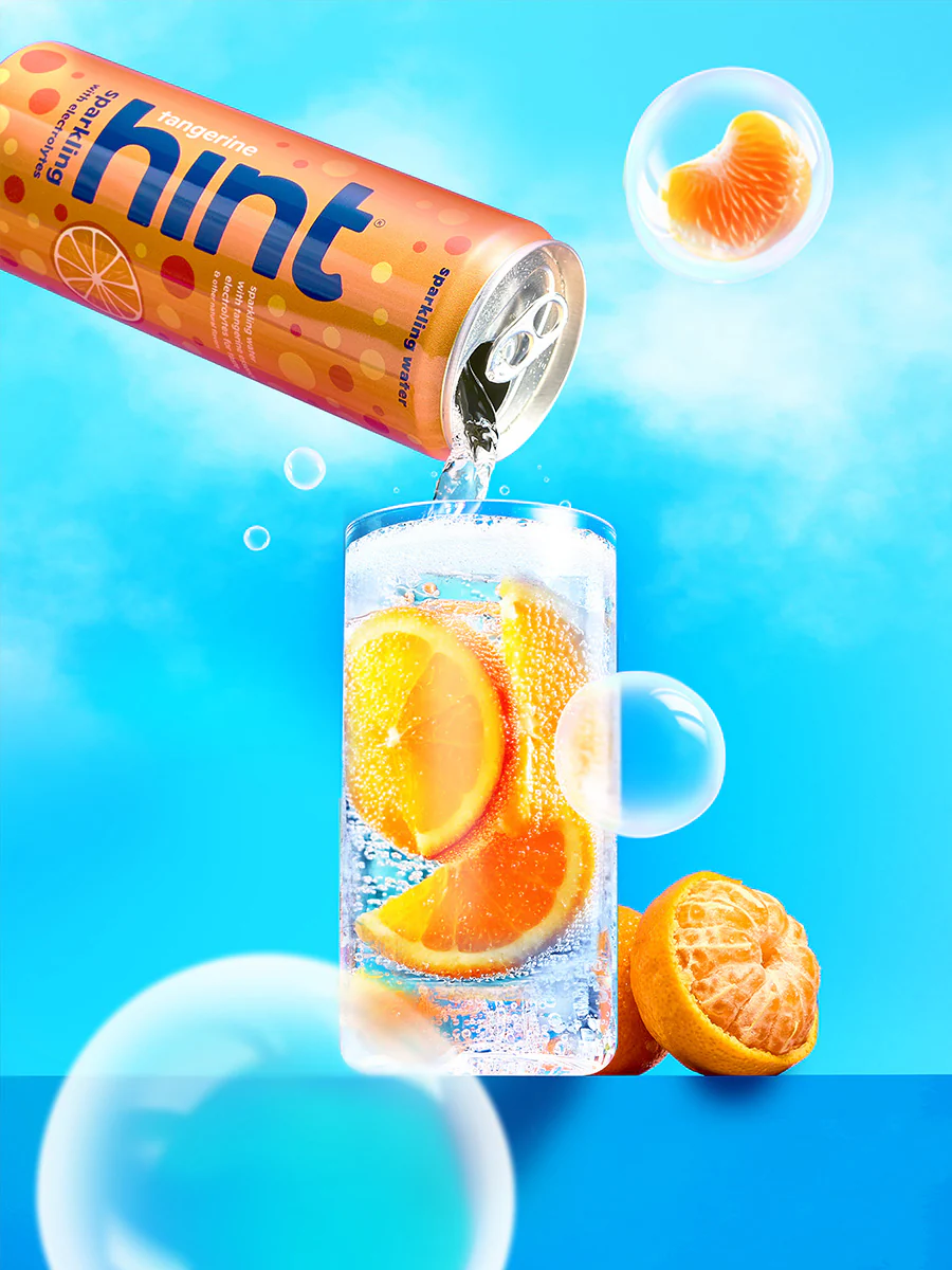 hint sparkling with electrolytes - tangerine - Image 4